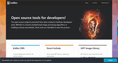 Desktop Screenshot of kaliko.com